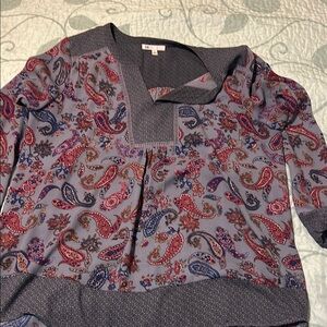 Paisley Print Women's Top